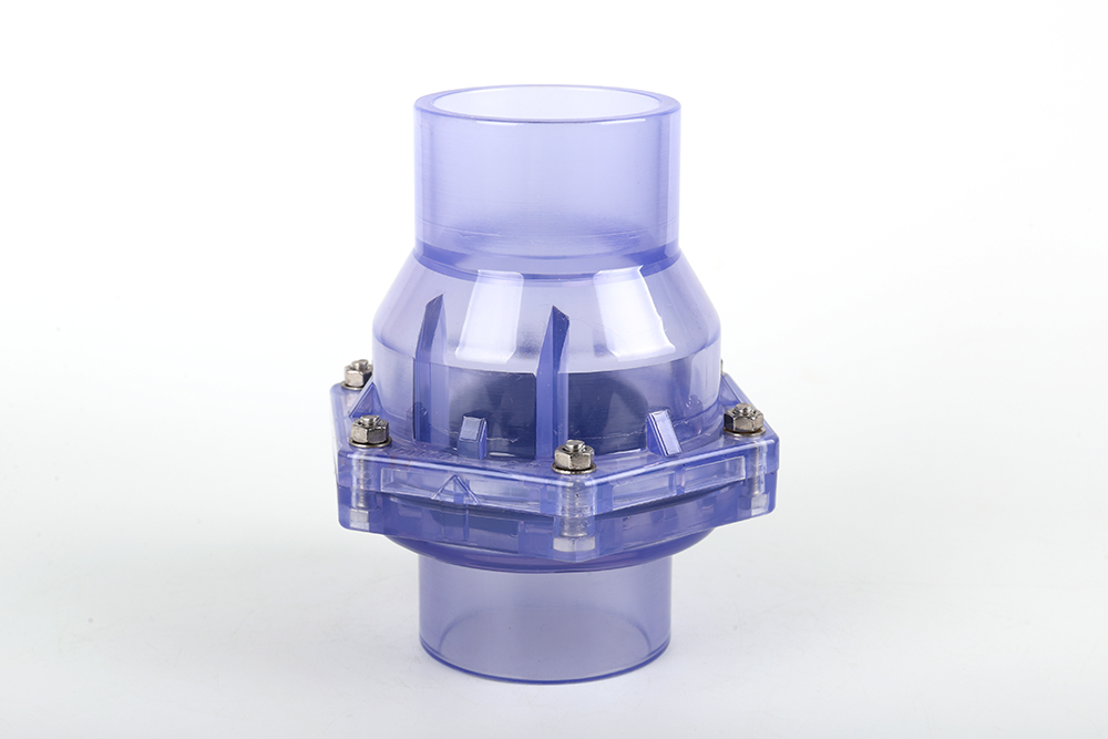 秦州透明翻板式止回阀